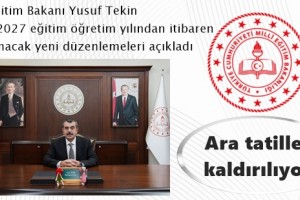 Ara Tatiller Kaldırılıyor, Öğrencilere Uzun Yaz Tatili Geliyor